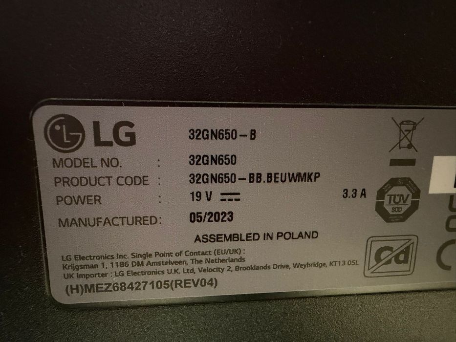 Monitor - LG 32GN650 - BARATÍSSIMO