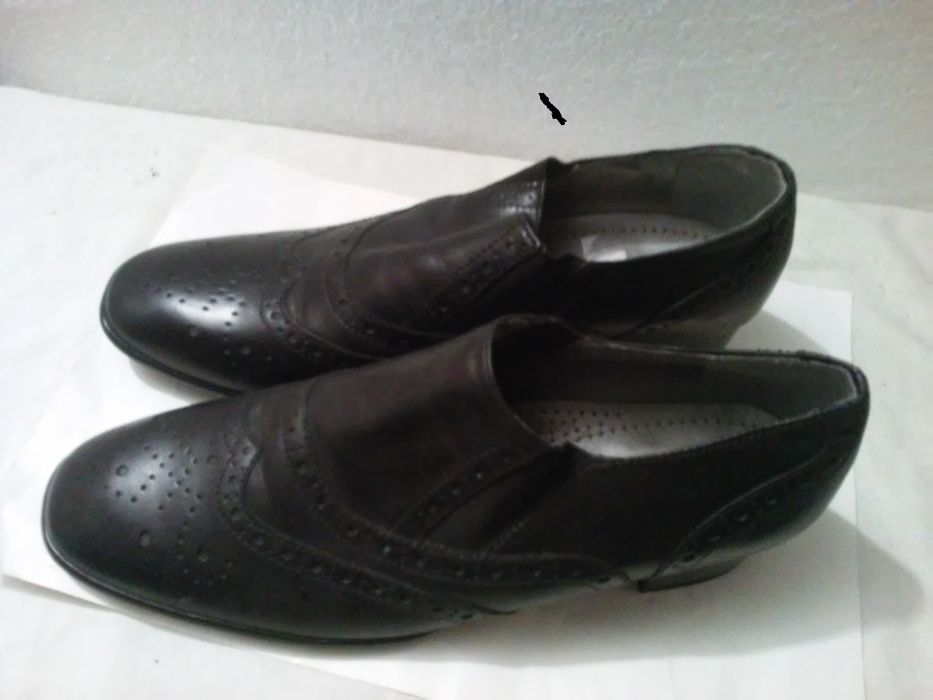 buty SKÓRA! czółenka, NOWE 38/39 Jenny by Ara; wsuwane