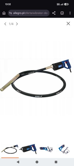 wibrator do betonu