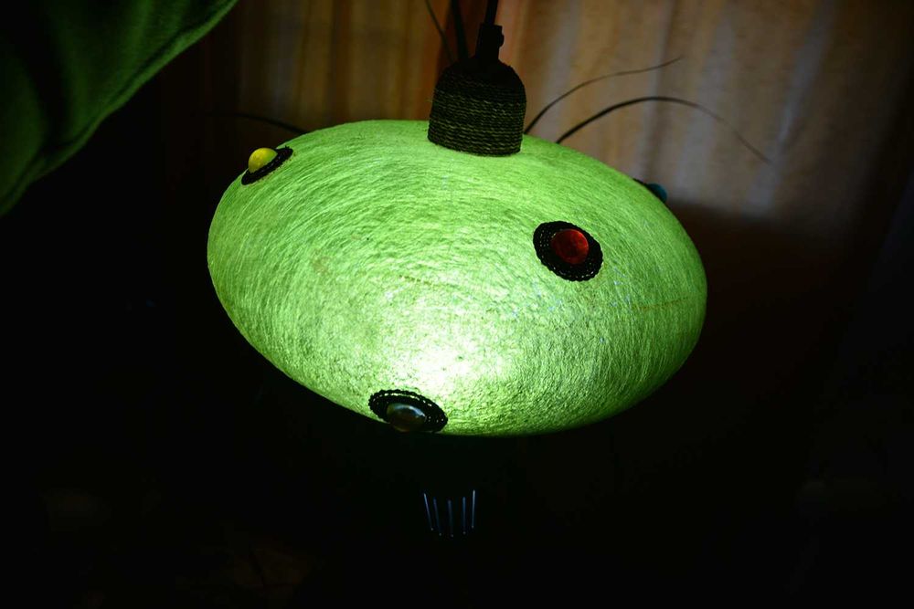 Candeeiro de teto Vintage Tarogo Verde