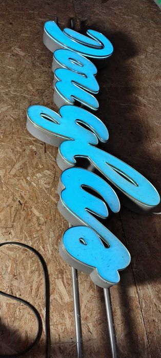 220cm neon lampa reklamowa LED Gdańsk