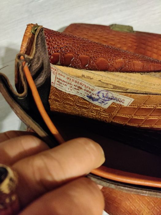 Кожанная мужская сумка