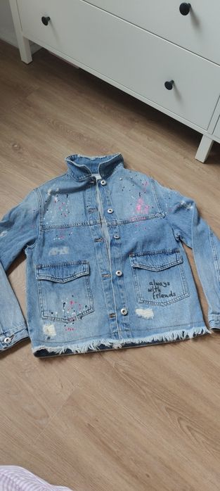 ZARA Kurtka jeansowa  rozmiar 164 stan BDB