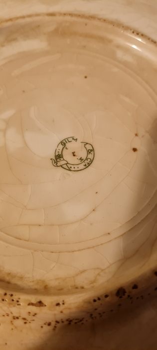 Prato com pegas fábrica de Sacavém.