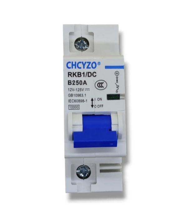 Автоматичний вимикач постійного струму DC 250A | Однополюсний