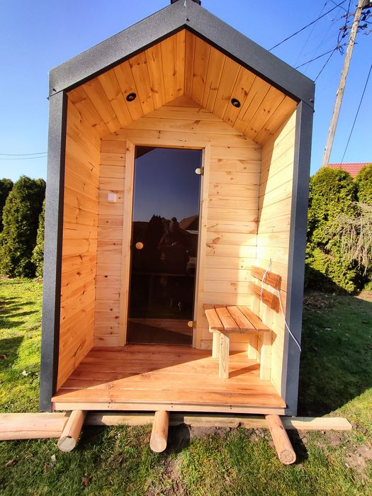 Sauna ogrodowa stodoła