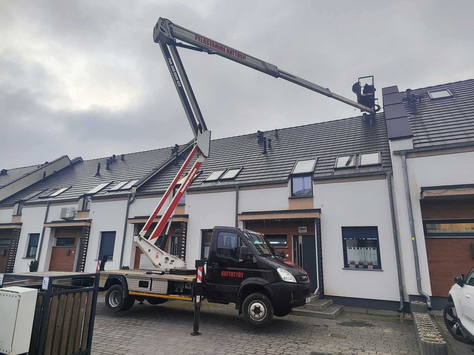 Podnośnik koszowy, wycinka drzew, podnośniki koszowe, zwyżka