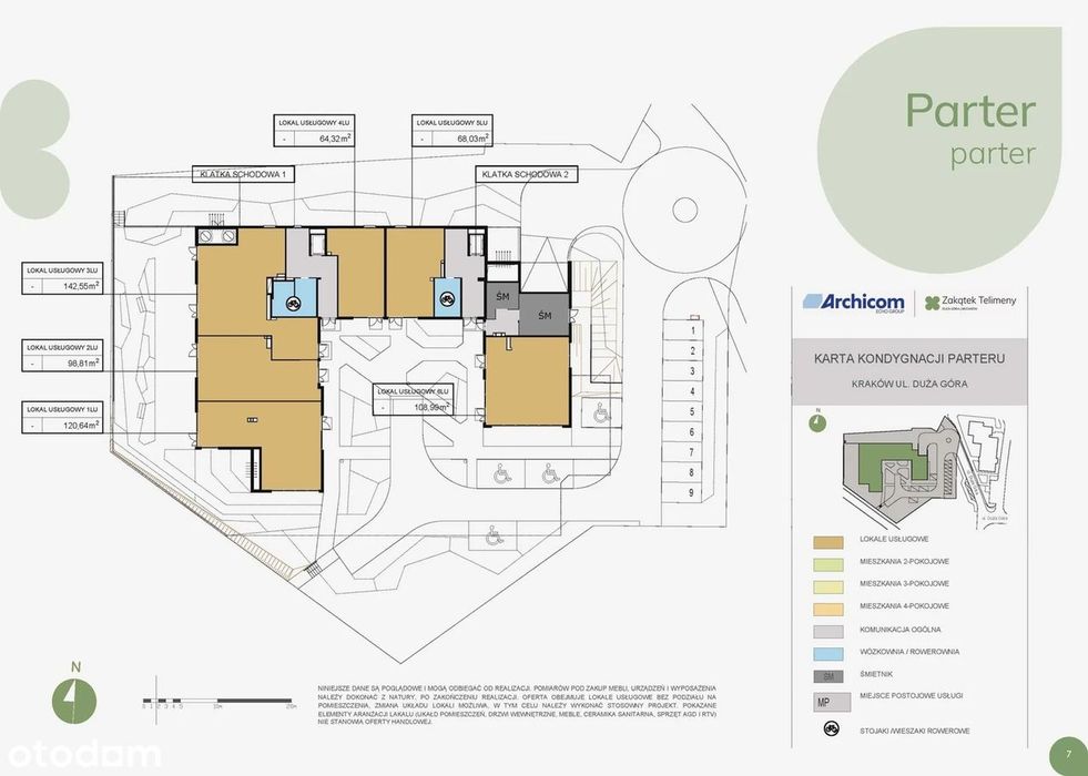 Lokal pod beauty / usługi premium 121 m² ul. Duża Góra 17