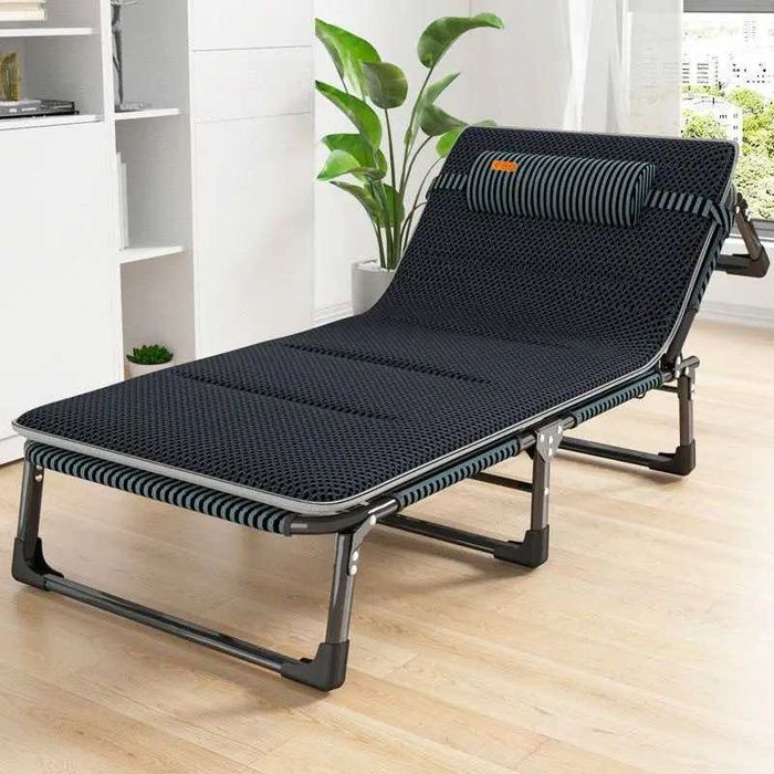 Розкладне ліжко шезлонг WCG FB-S02-PM + матрац з сітки 3D Air-Mesh
