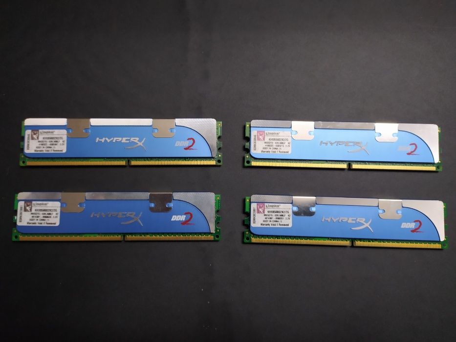 Kingston Hiperx DDR2 4X1Gb 8OOMhz Memory64286437820290121