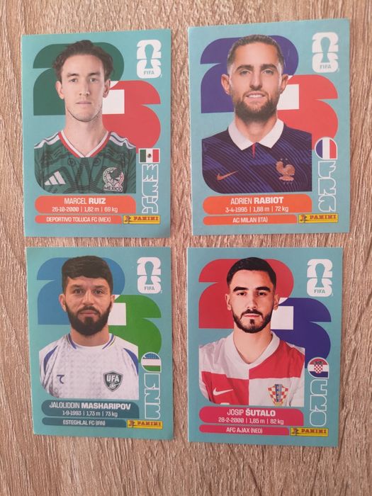 Cromos mundial futebol Panini 2026