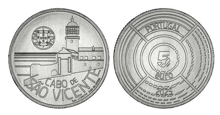 Moedas comemorativa de 5 Euro