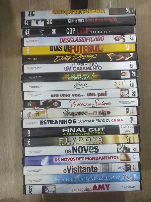 Pack de Filmes DVD / Séries /Animação - Venda Avulso - 50% de Desconto