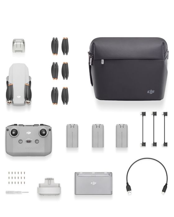 J. Nowy dron Dji mini 4k fly more combo 3xbateria