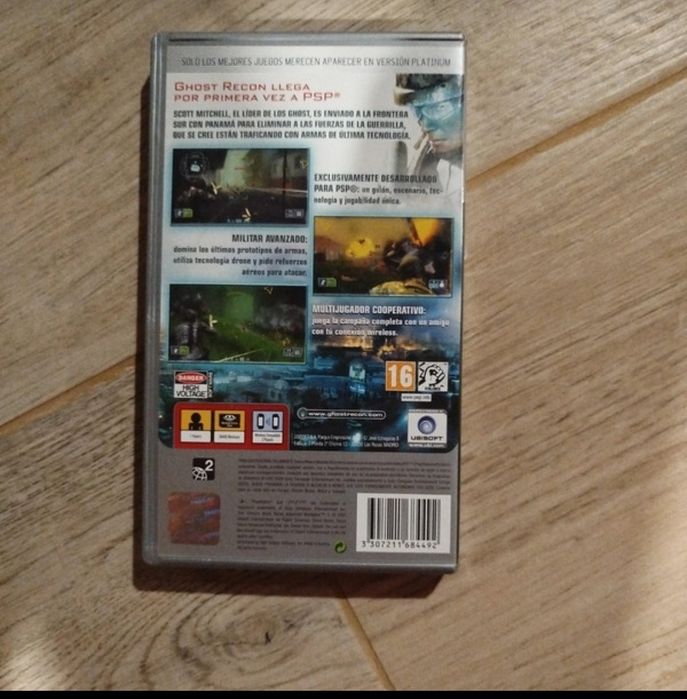 Ghost Recon PSP - Completo e em Excelente Estado