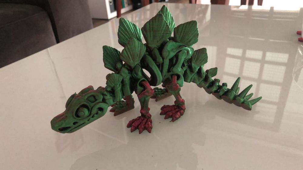 Stegozaur dinozaur