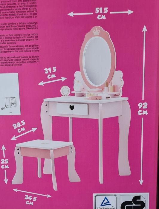 Туалетний столик дитячий Mini matters