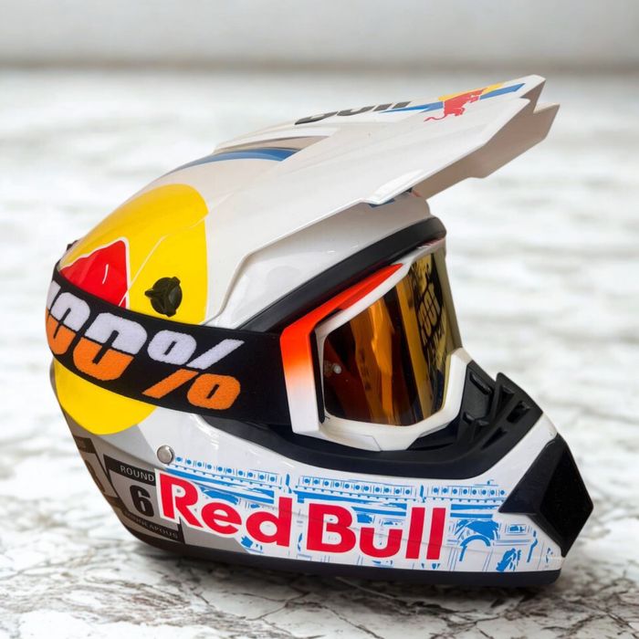 Кроссовый мото шлем эндуро!