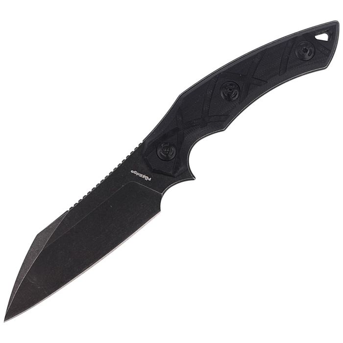 Nóż FoxEdge Lycosa 1 Black G10, Black Stonewashed by (FE-018)