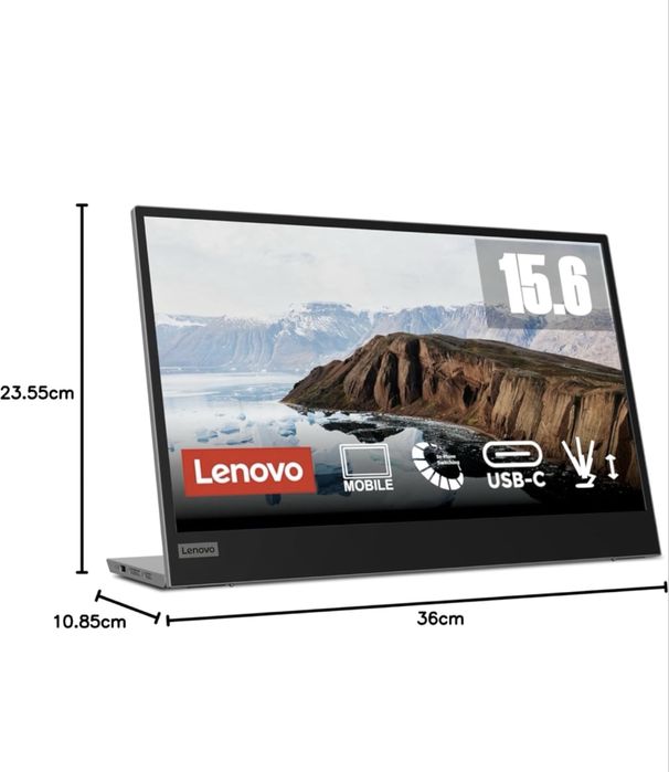 Nowy Lenovo L15 Mobilny monitor 15,6 cala FHD 1080p