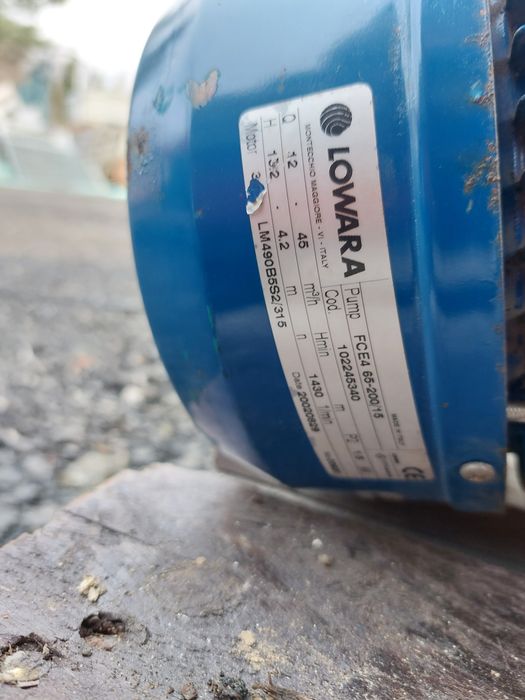 pompa lowara fce4 65-200/15