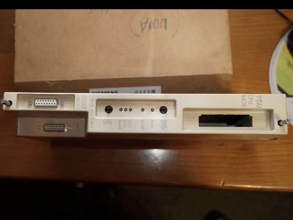 CPU de PLC Siemens S5, 115U CPU 943B64551676583043120