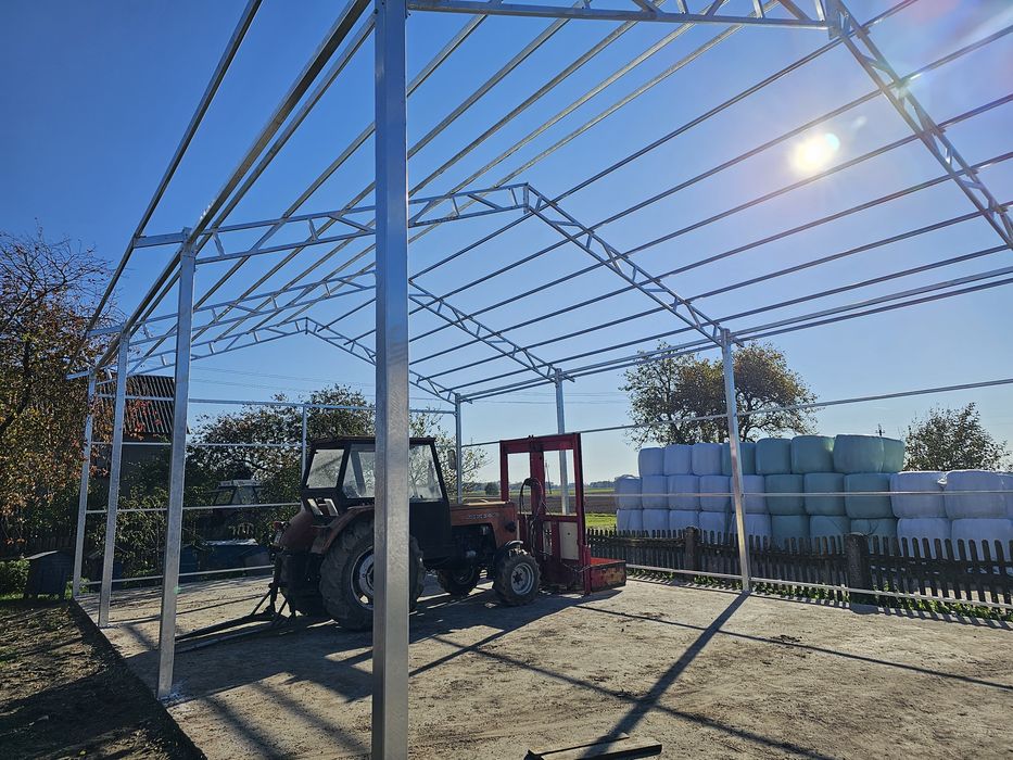 Wiata, hala, garaż, konstrukcja stalowa