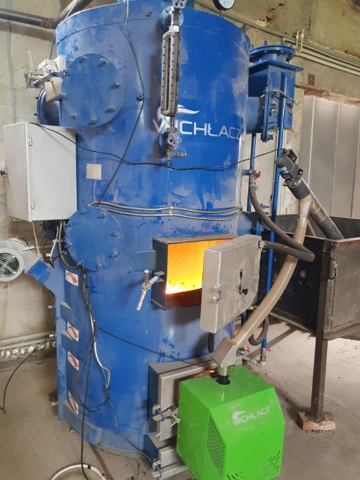 Пеллетный ПАРОГЕНЕРАТОР WICHLACZ WP мощностью 0,1 - 1,5 тонны пара в ч