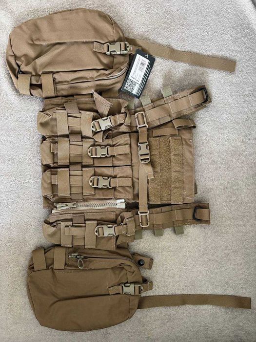 Розвантажувальний жилет Crye Precision AVS Detachable Chest Rig Coyote ...