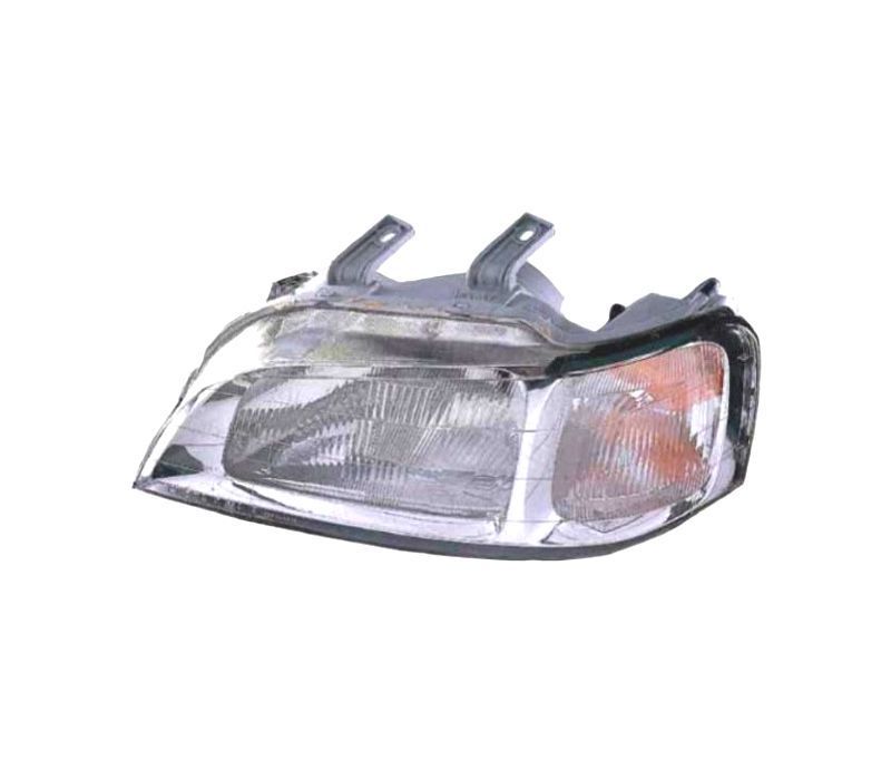 FAROL ESQ OPTICAS HONDA CIVIC 5P 97-01 FUNDO CROMADO