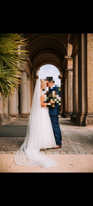 Welon ślubny 3 metry