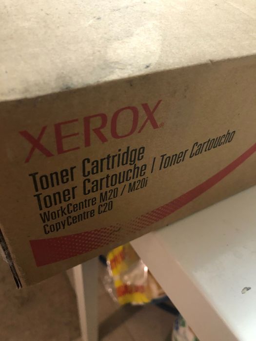 Toner do drukarki - xerox oryginalny, kolor czarny