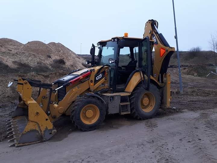 Usługi Wykopy Prace Ziemne Koparko Ładowarką Minikoparka koparka młot