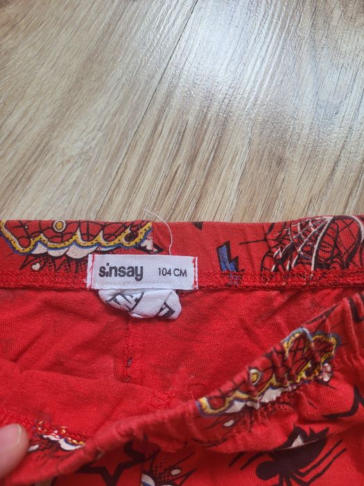 Pizama chlopieca 98 spiderman