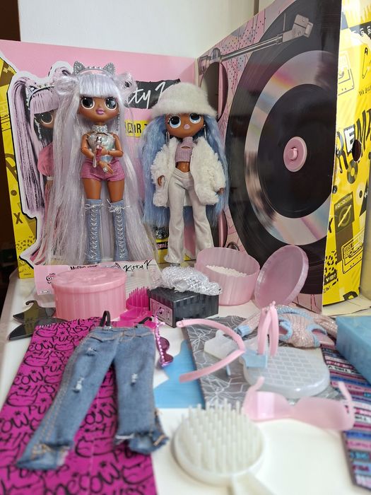 Набор кукол  LOL  O.M.G. KITTY K + SNOW ANGEL  + коробка + аксессуары