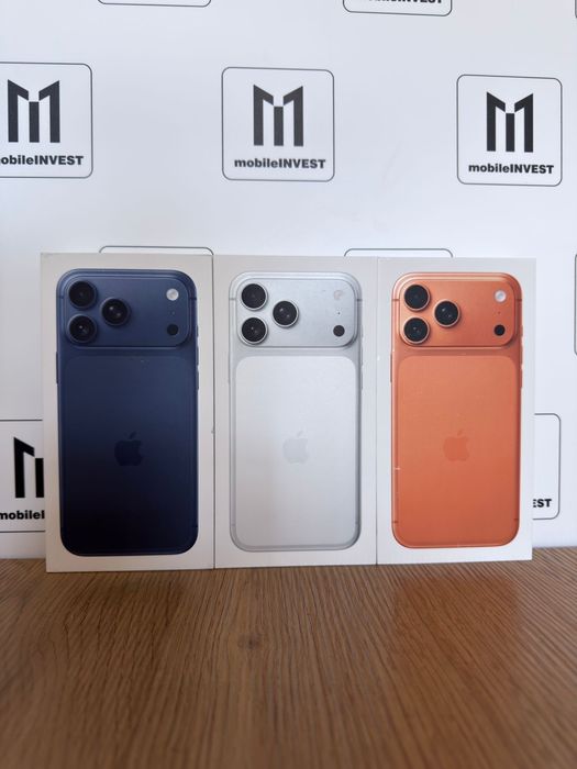 Apple  iPhone 17 Pro Max 256GB Deep Blue/Cosmic Orange/ Pomarańczowy /Silver PL bez rat nowe zaplombowane