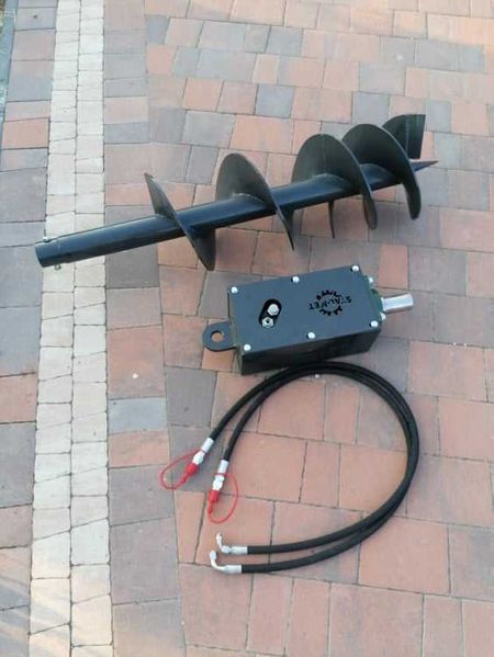 Świder Ziemny Hydrauliczny Do Koparki Traktora Wózka Nowe Dostawa