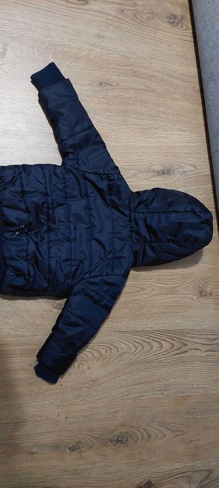 ciepła kurtka zimowa z polarem r. 86