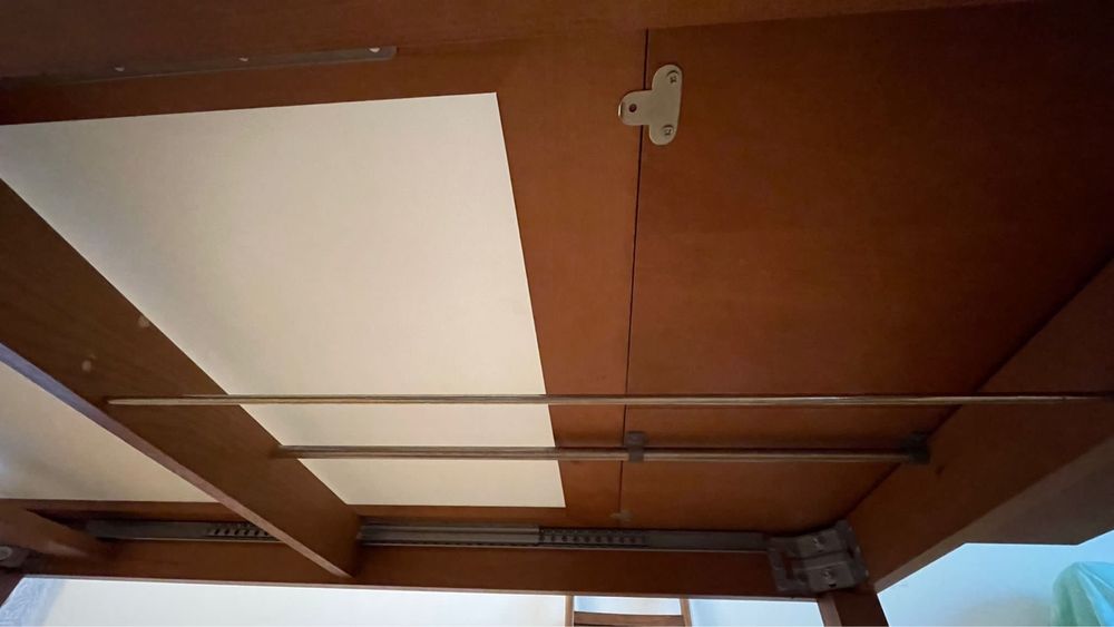 Mesa madeira de Cerejeira e Vidro