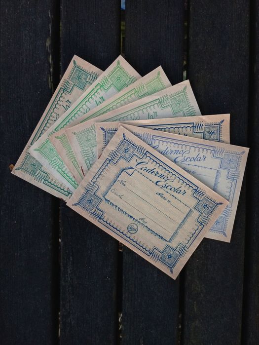 Caderno Escolar Antigo PêBêCê (Anos 50)