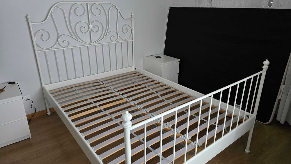 Cama de Ferro + Colchão
