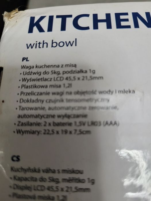 Waga kuchenna Blaupunkt