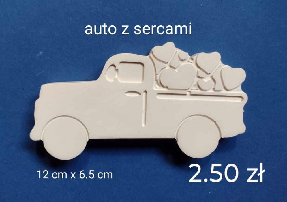 Zestaw 44 gipsowych figurek do malowania