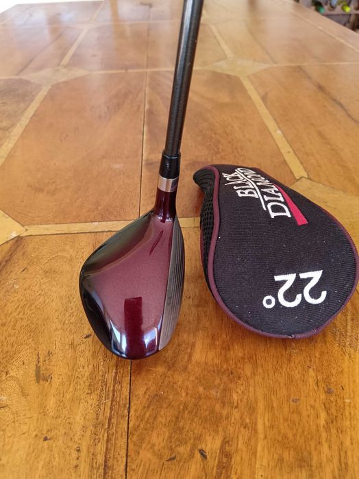 Golf club: fairway wood, Black Diamond, graphite shaft, good condition
