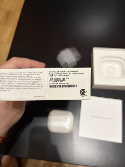 Кейс Air pods 3rd generation (original)