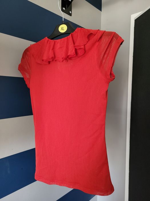 Bluzka damska czerwona Ralph Lauren S