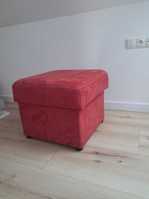 Pufa z pojemnikiem do przechowywania