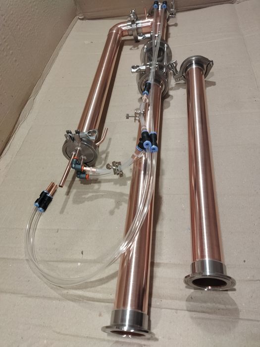 Дистилятор мідний,ректификатор медный,бражна колона,тромбон: 11 000 грн ...