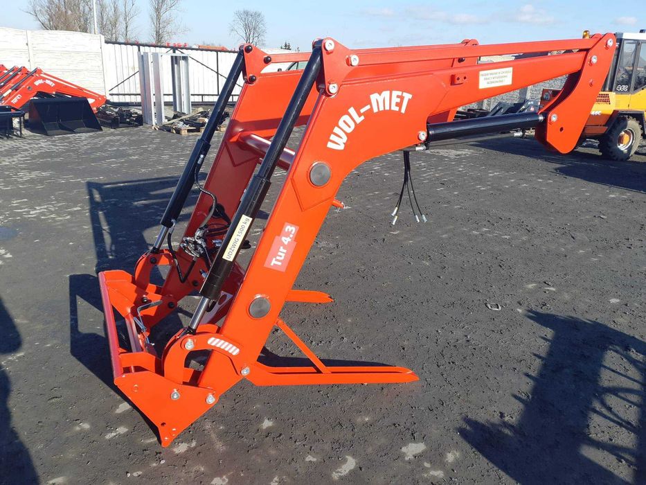 Ładowacz czołowy TUR 4 Wol-Met transport montaż Ursus Zetor PRONAR MTZ