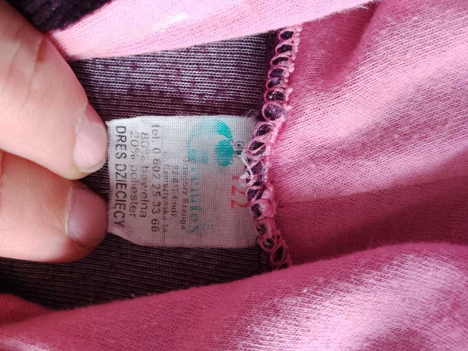 Bluza dresowa dziewczęca 122